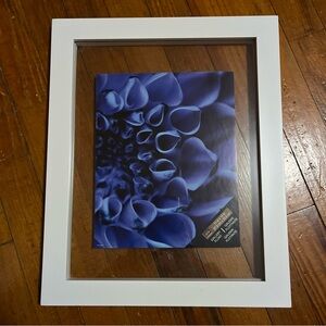 Large White Frame with Floating Glass